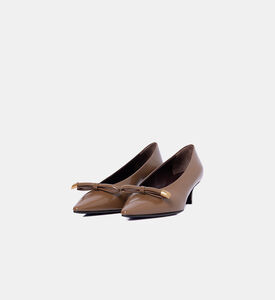 Roberto Festa Classic Pointed-toe Pumps, Brown, Eu-39, Packshot View