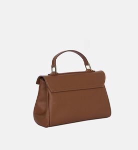 Maya.M The Corporate Calf Leather Handbag, Terracotta, Packshot View