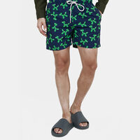 Men Bonza Balloon Printed Swim Shorts