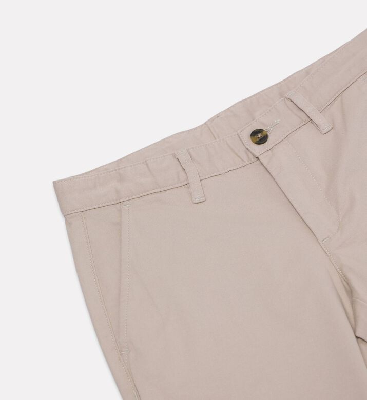 Embroidered Logo Chino Shorts