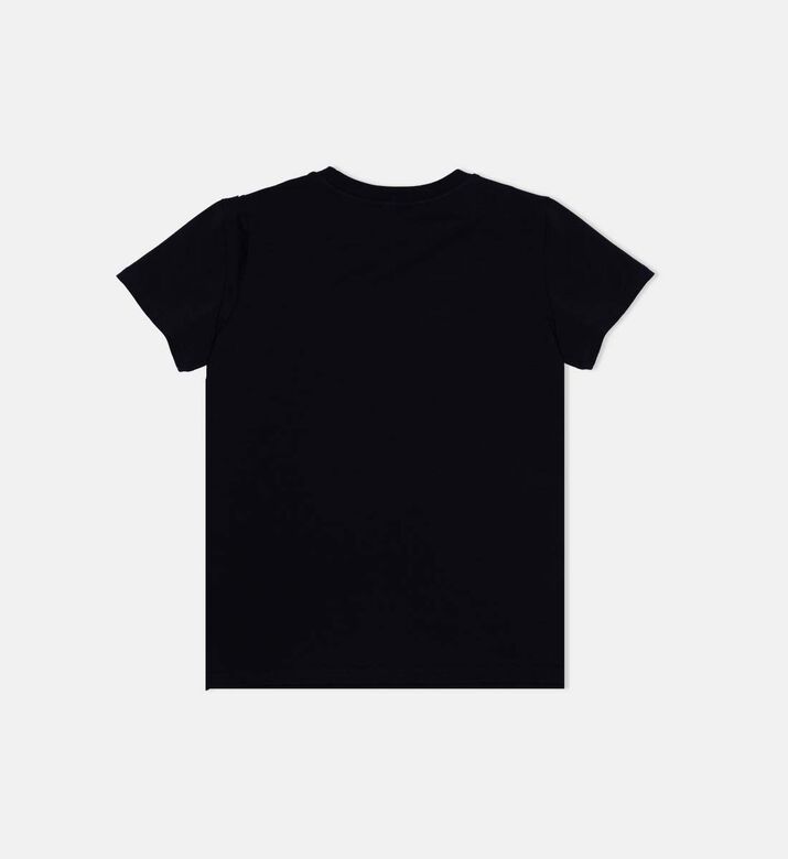Cotton Teddy Bear-print Crewneck T-shirt