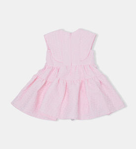 فستان مطرز بأزهار