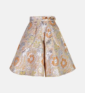 شورت مطرز بأزهار