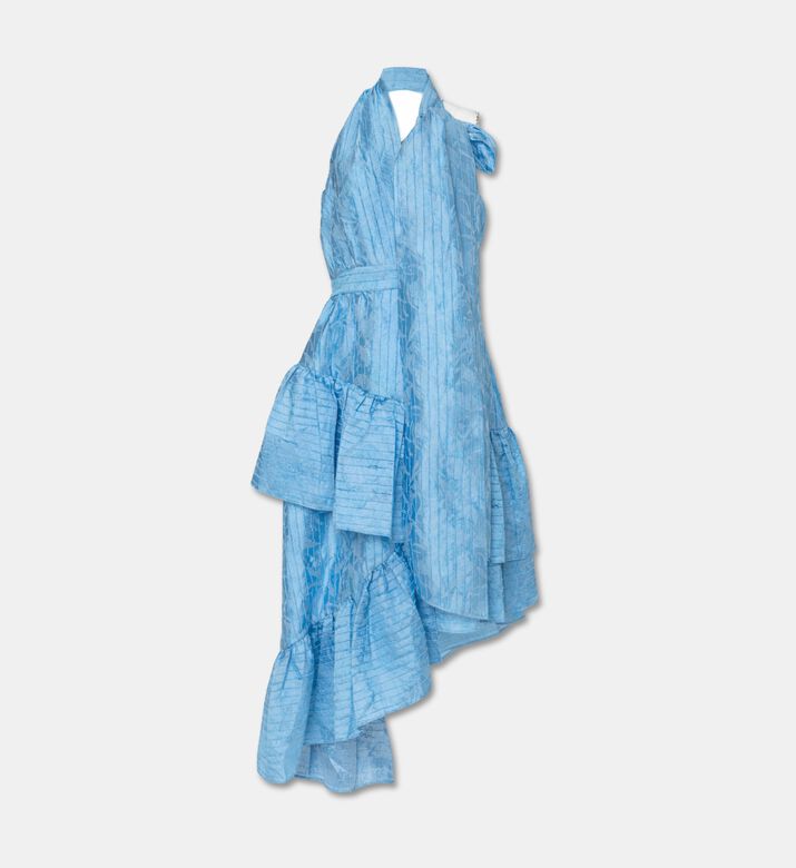 Poca and Poca Ruffled Halter-neck Dress, Packshot View