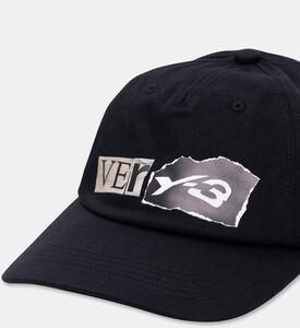 Y-3 Logo-print Wide Brim Baseball Cap, Packshot View