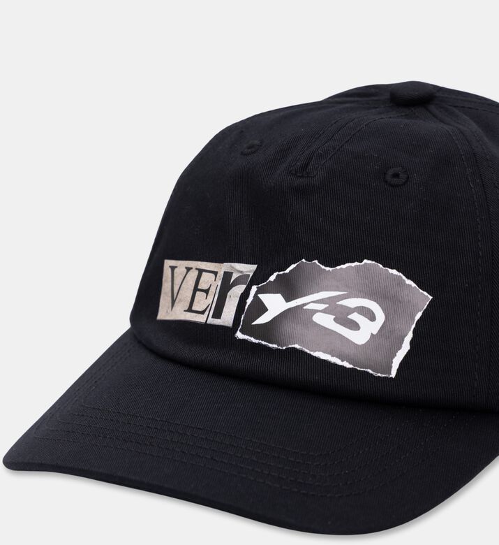 Y-3 Logo-print Wide Brim Baseball Cap, Packshot View