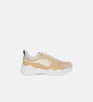 Metallic Finish Sneakers