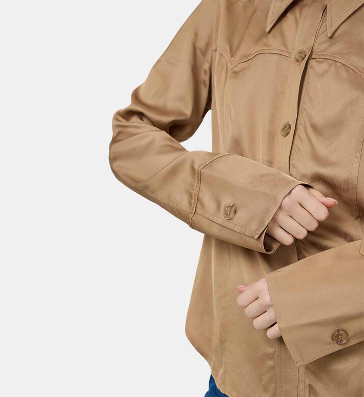 Camilla Satin Twill Shirt