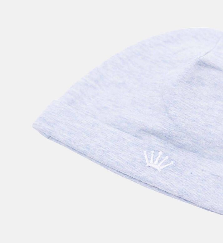 My First Collection Embroidered Crown Hat, Blue, Packshot View