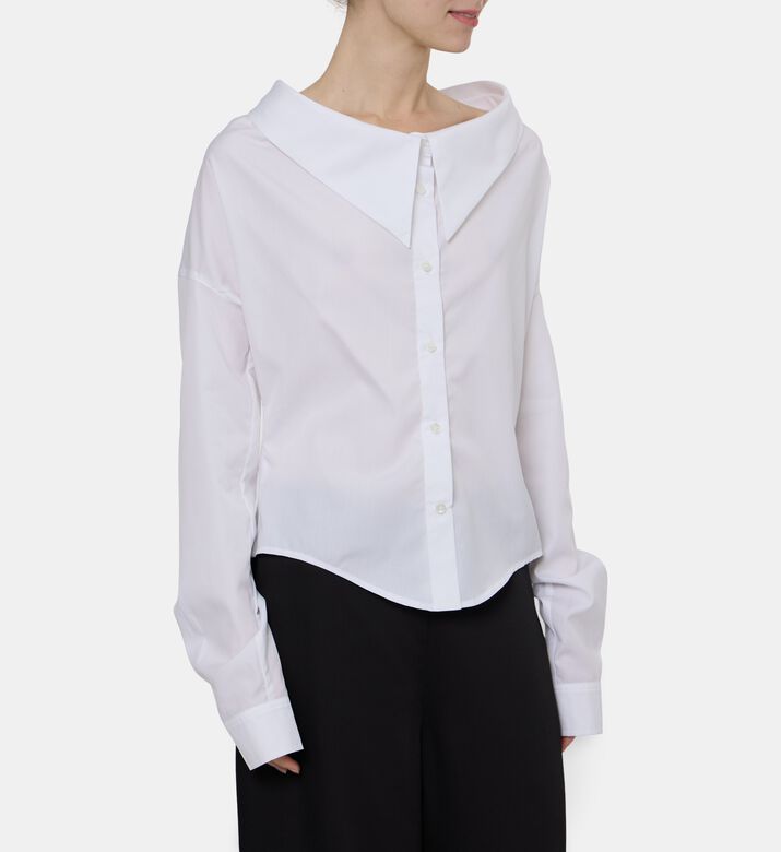 Viktor and Rolf Dragged Button-up Shirt, Model View