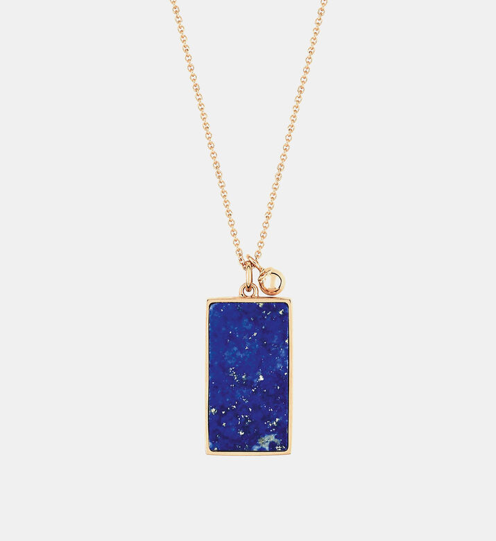 Ever Lapis Rose Gold Necklace 18k