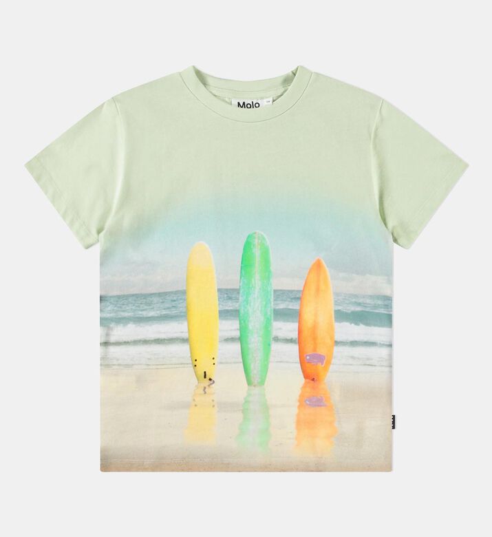 Surf Graphic-print Crewneck T-shirt