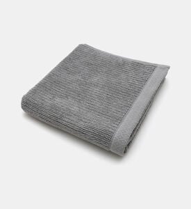 Home Deco and More Moose Cotton Terry Towel, Grey, 100x150-cm, Packshot View
