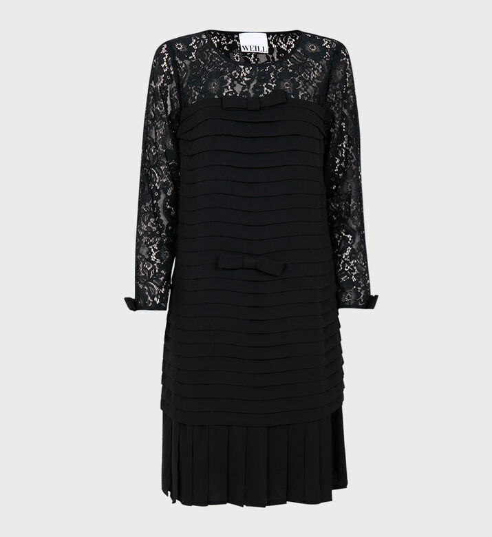 Bow Lace Detailed Dress