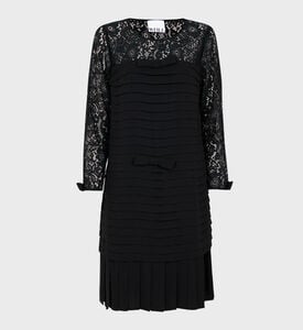 Bow Lace Detailed Dress Bow Lace Detailed Dress