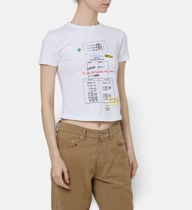 MM6 Logo-print Regular-fit T-shirt, Model View