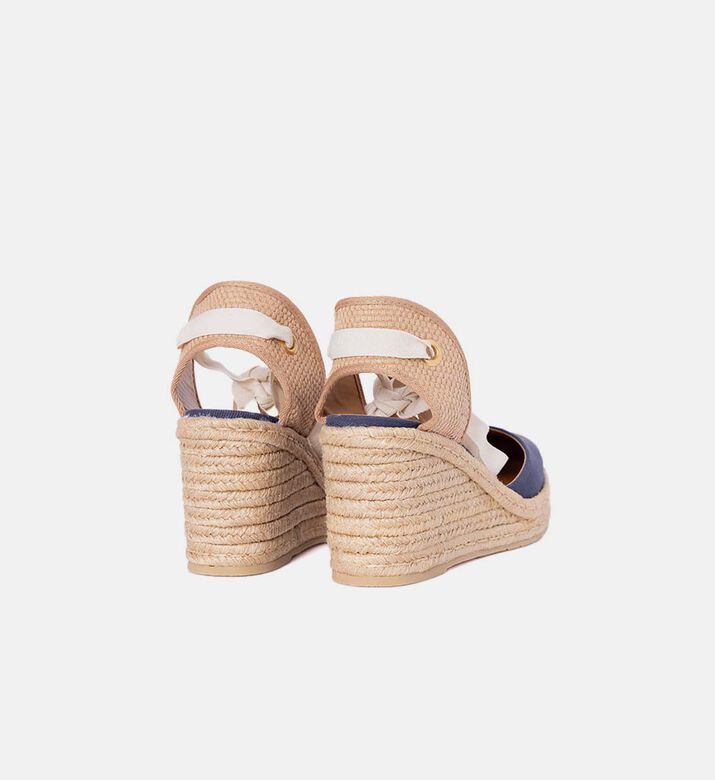 Wedge Close-toe Espadrille Sandals
