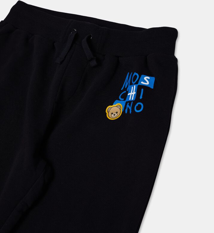 Moschino Kids Logo Patch Jogger Pants, Packshot View