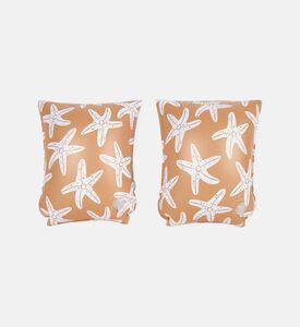 عوامات سباحة لليدين بطبعة نجوم بحر