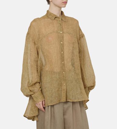 Flory Button-down Loose-fit Shirt