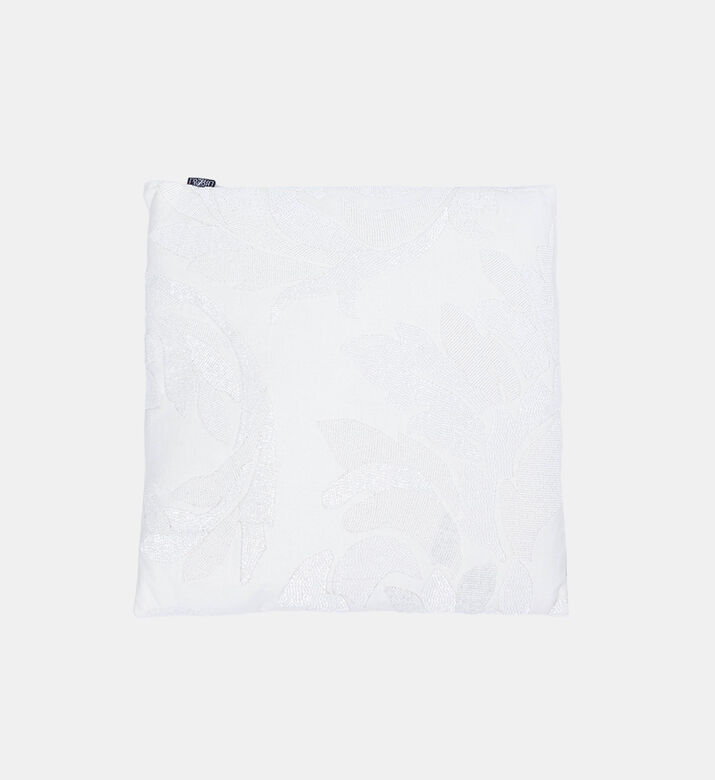 Gloss Embellished Cotton Pillow