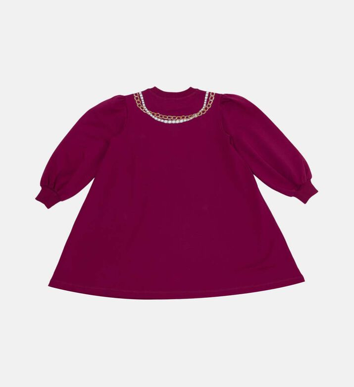 Girl Graphic Printed Dress