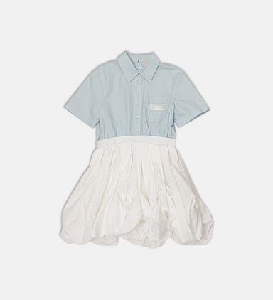 Short-sleeve Shirt Dress