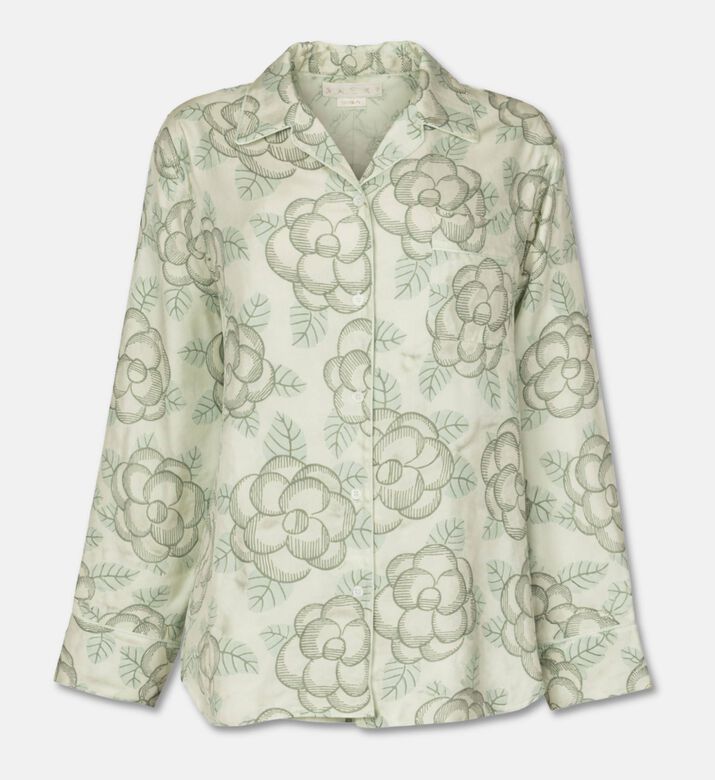 Marni Floral-print Long-sleeve Shirt, Packshot View