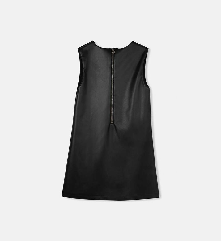 Logo-detail Sleeveless Round Neck Dress