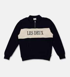 Les Deux Contrast Panel Zip Sweatshirt, Packshot View