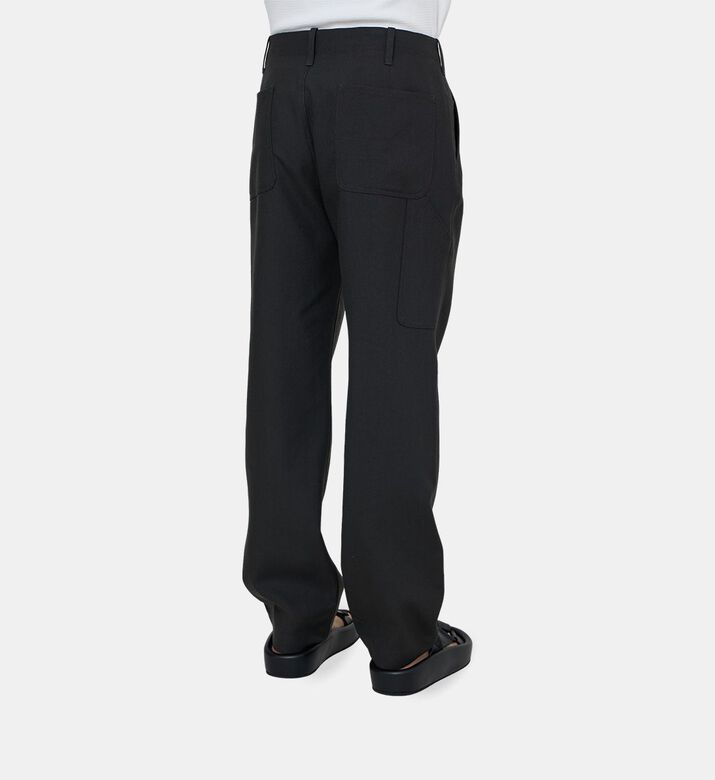 بنطال عريض الأرجل مفصل