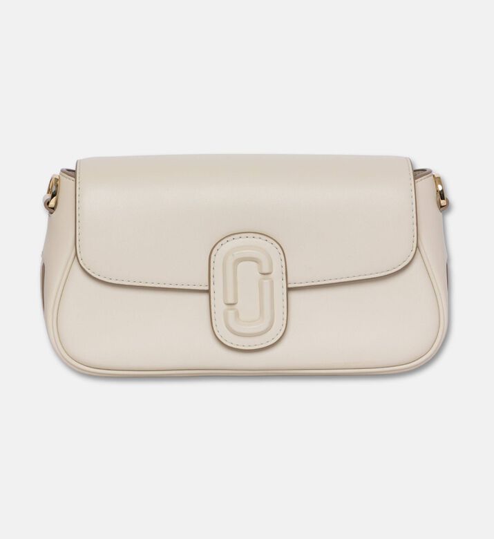 Marc Jacobs The Large Clover Shoulder Bag, White, Packshot View