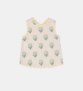 All-over Daisy Print Top