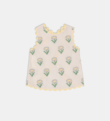All-over Daisy Print Top