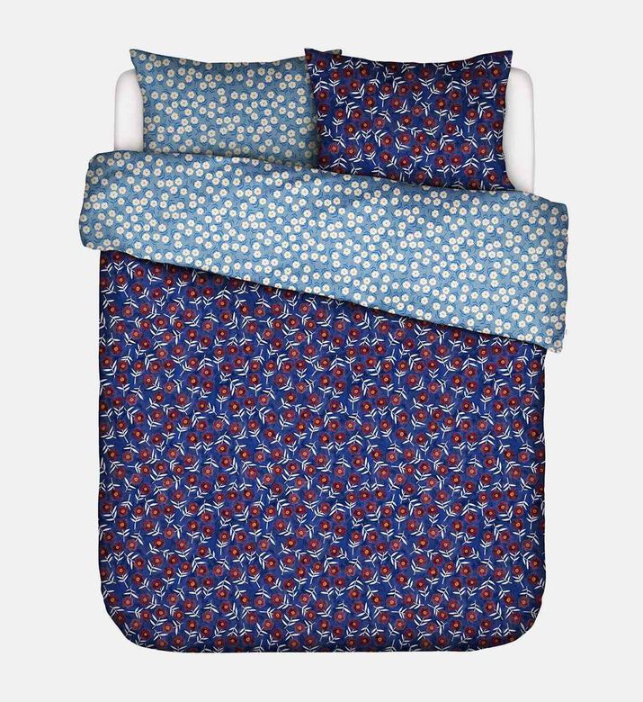 Essenza Blooming Ballet Bed Set 200x220, 60x70 Cm, Navy, 200x220-cm, Packshot View