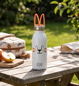Aladdin Lion Stainless Steel Water Bottle- 0.43 L, Model View
