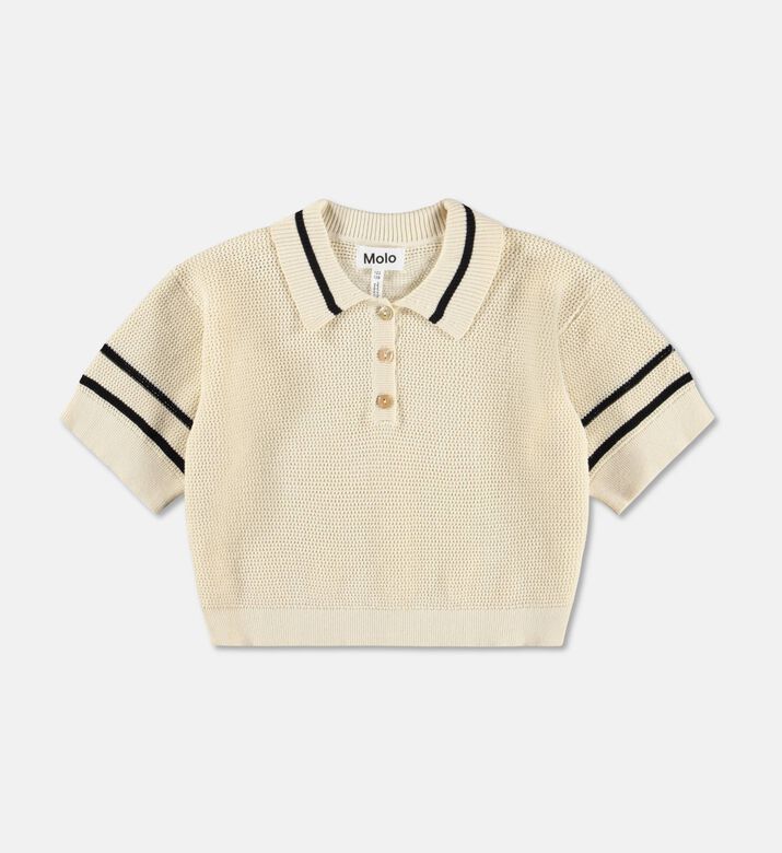 Molo Gwinn Knitted Polo Jumper, Packshot View