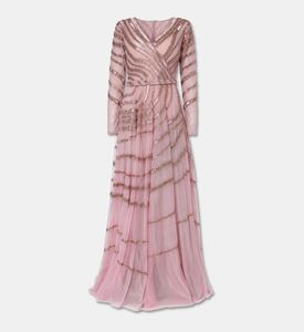 Christophe Guillarme Dress Long, Pink, 44, Packshot View