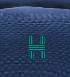 Hermes Preowned Hermes Marine Canvas Large Bride-a-brac Pouch, Packshot View