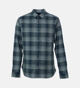 Vince Check-print Long-sleeve Shirt, Packshot View