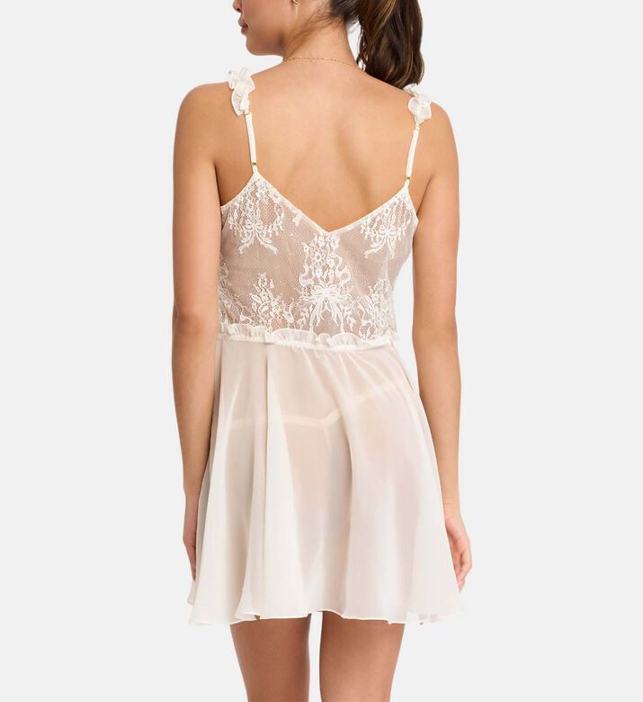 قميص جيزيل دانتيل بعقدة شانتيي