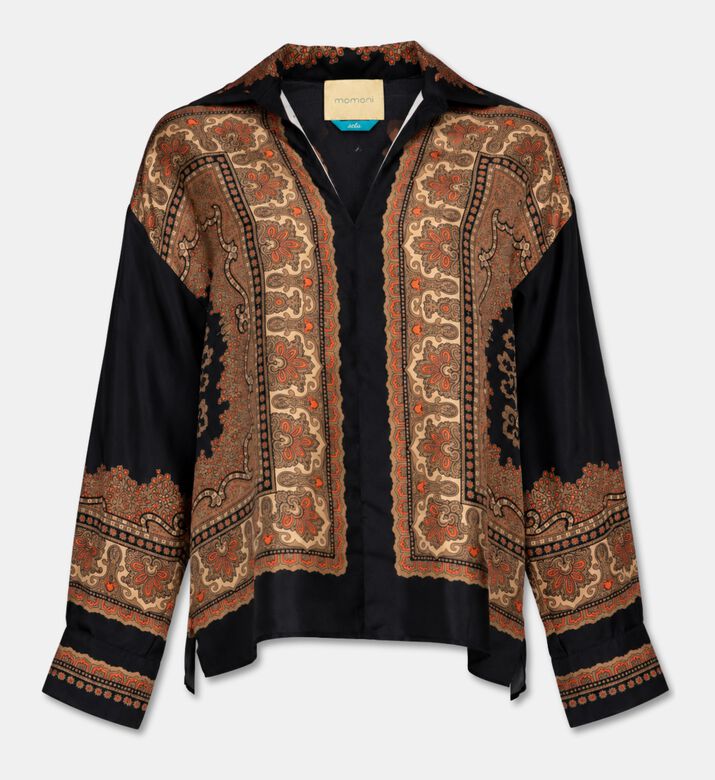 Momoni Eiki Paisley Blouse, Packshot View