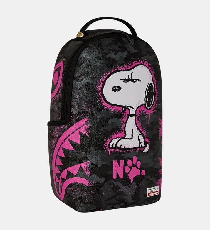 Sprayground Pink Stencil Messenger Sling, Packshot View