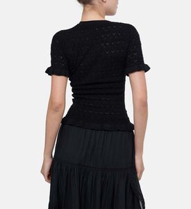 Sea NY Ruby Knitted T-shirt, Model View