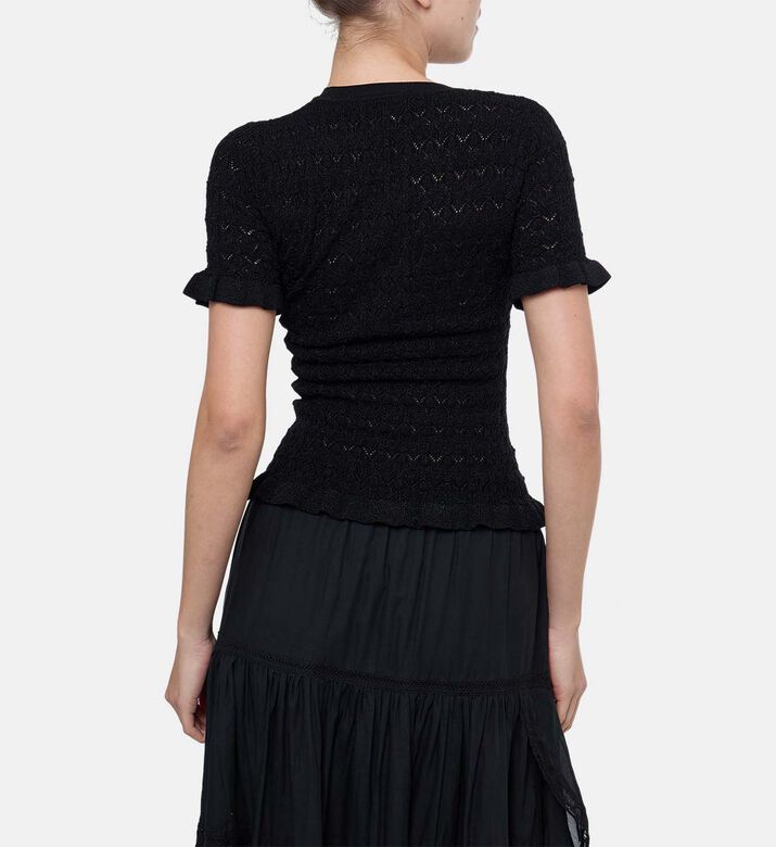 Sea NY Ruby Knitted T-shirt, Model View