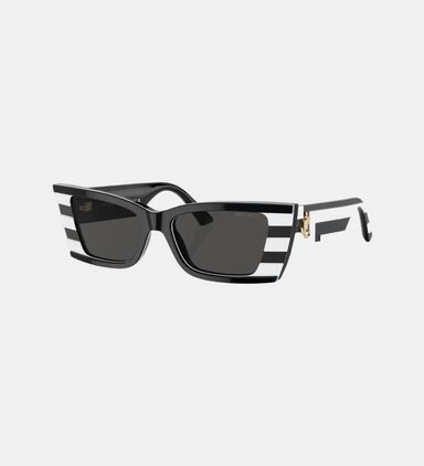 J-detail Geometric Sunglasses