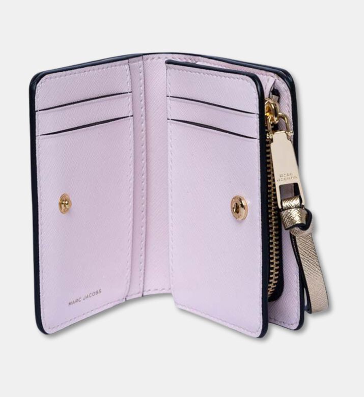 Marc Jacobs The Snapshot Mini Compact Wallet, Blue, Packshot View