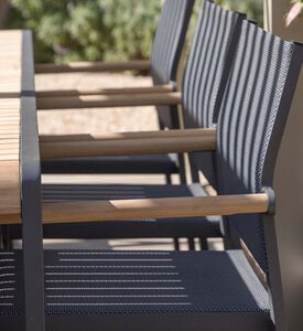 طاولة طعام عنبر مع 8 كراسي