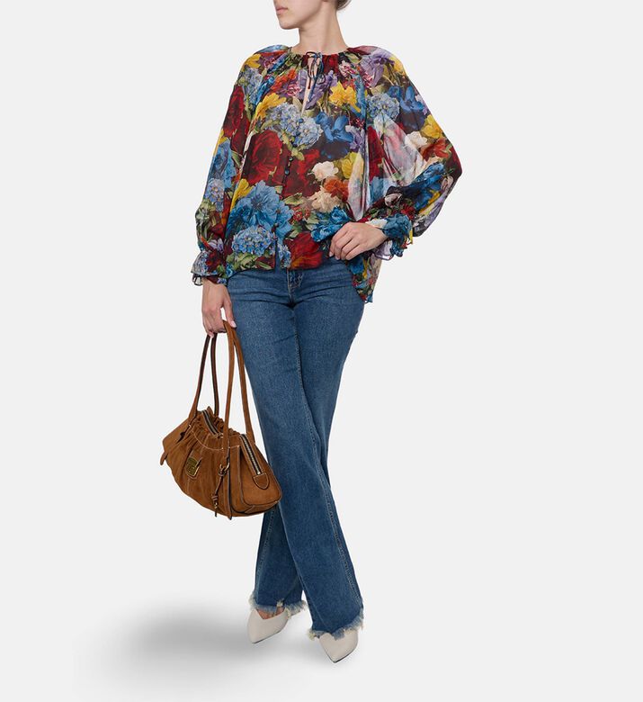 Alice and Olivia Blou Josephine, Model View