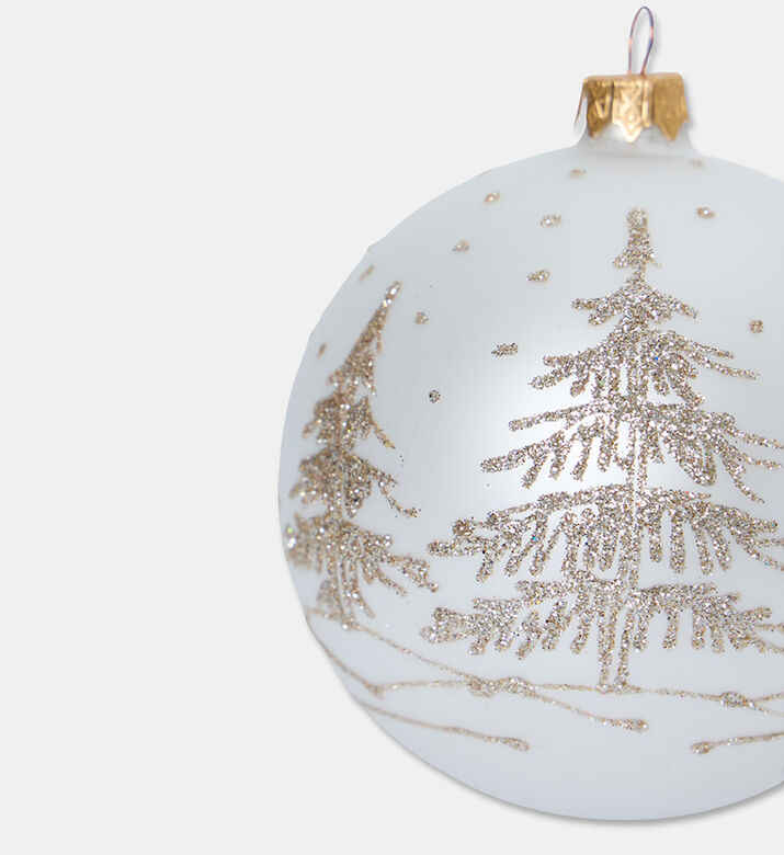 Home Deco and More Winter Vine Spherical Ornament, Packshot View